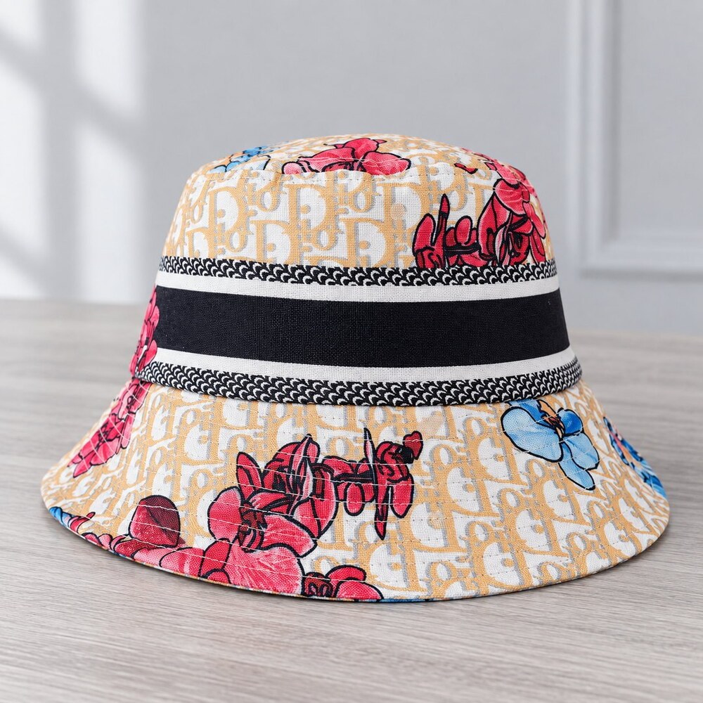 Dior Floral Oblique Bucket Hat - Picture 4 of 6